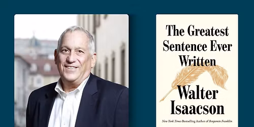 Arts & Letters Live Presents Walter Isaacson