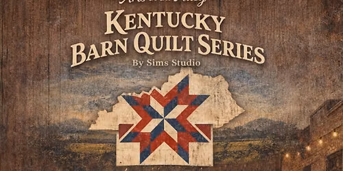 "Barn Quilt" - Ace Coffee Co and Sims Studios "Sip and Paint"