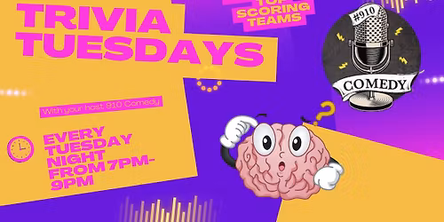 910Comedy Pub Trivia at Dirtbag Ales 