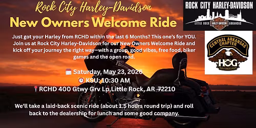 New Owners Welcome Ride!