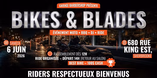 Bikes & Blades \u2013 Garage Barbershop