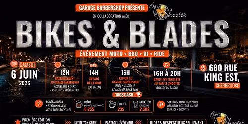 Bikes & Blades \u2013 Garage Barbershop