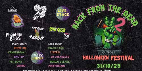BACK FROM THE DEAD 2: HALLOWEEN FESTIVAL