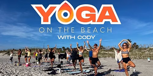 Yoga on the Beach Saturday, August 8th!
