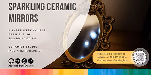 Sparkling Ceramic Mirrors (Age 15+)