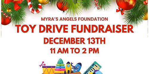 Myra\u2019s Angels Christmas Toy Drive Fundraiser