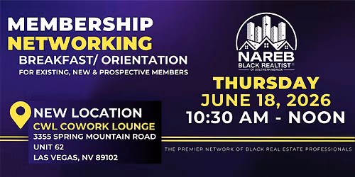 NAREBLV Monthly Membership Meeting