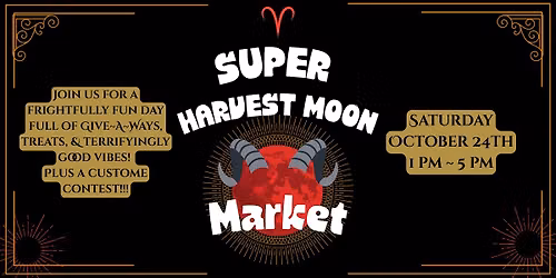 October Full Moon Market at Crystal Love \u2728