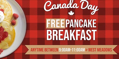 Canada Day Pancake Breakfast