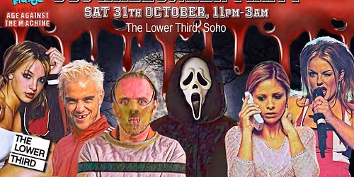 The 90s Halloween Party - Saturday 31st October, 11pm-3am
