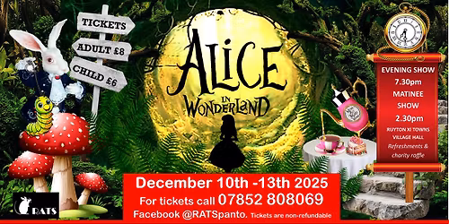 Alice in Wonderland Pantomime