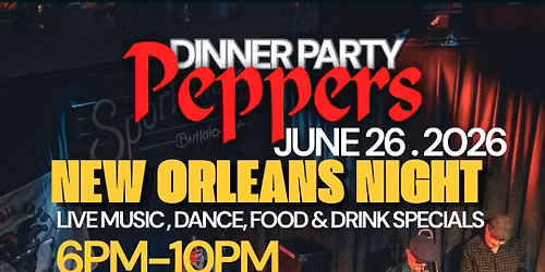 NOLA SWING NIGHT AT PEPPERS WITH BANJO JUICE JAZZ BAND