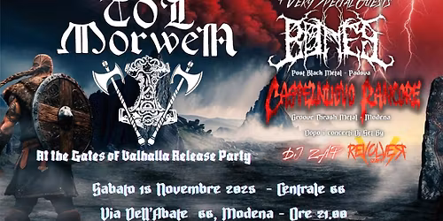 TOL MORWEN \/ B\u00d8NES \/ CASTENUOVO RANCORE Live @ Centrale 66