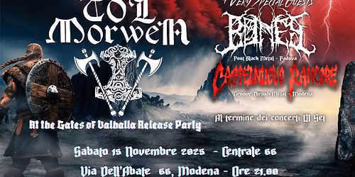 TOL MORWEN \/ B\u00d8NES \/ CASTENUOVO RANCORE Live @ Centrale 66