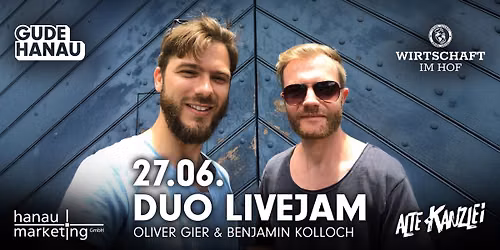 DUO LIVEJAM \u2013 Oliver Gier & Benjamin Kolloch \u00b7 Live-Jam mit Jazz & Pop