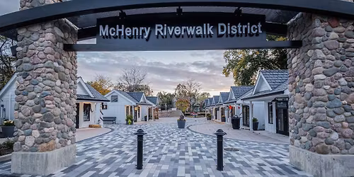 Friday Sketch-6\/5- McHenery Riverwalk Shops - McHenry