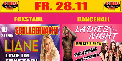 Fr. 28.11 I Fox Stadl \/ Dance Club \/ Terrasse