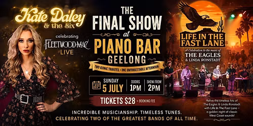 Fleetwood Mac & Eagles Tribute - Double Show