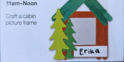 Craft a Cabin Picture Frame