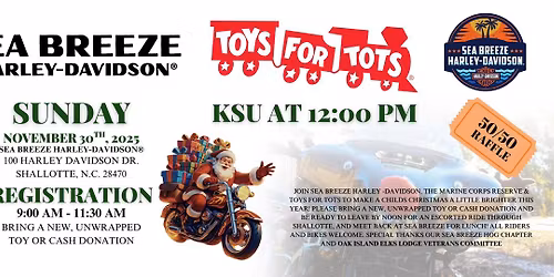 Sea Breeze H-D\u00ae Toys for Tots
