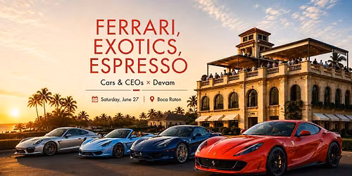 Ferrari, Exotics & Espresso