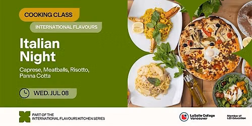 LCV Kitchen Series: Italian Night