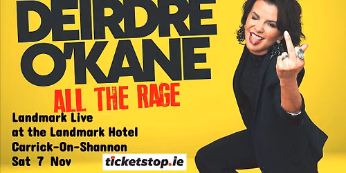 Deirdre O'Kane in Carrick-On-Shannon 7 Nov 2026