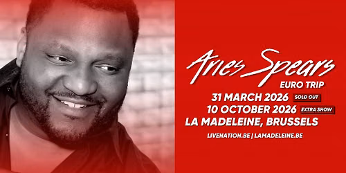 LAST TICKETS! Aries Spears Live | La Madeleine - Extra show