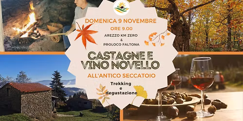 CASTAGNE E VINO NOVELLO ALL'ANTICO SECCATOIO - Trekking e Degustazione