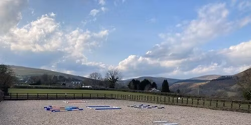 Indoors - Flatwork or Mini Grids \/ Poles in Straight Line