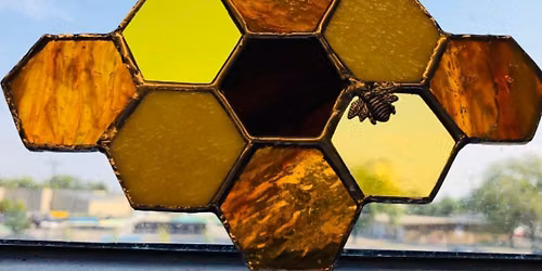 Stained Glass Honeycomb with Morgan's Stained Glass