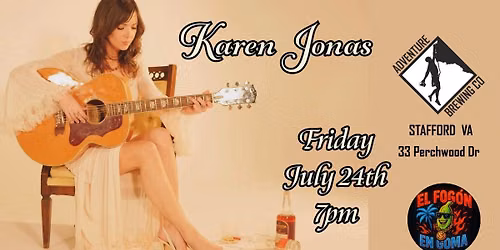 Karen Jonas Performing at Adventure Brewing Company