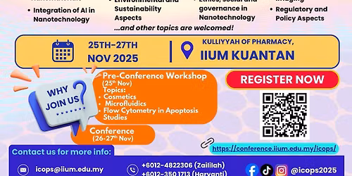 International Conference on Pharmaceutical Sciences - ICOPS 2025