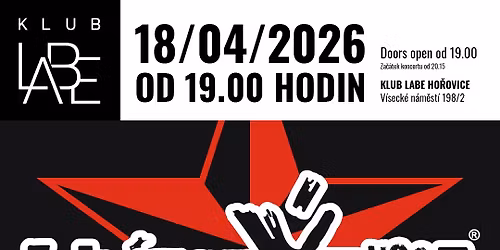 Zak\u00e1zan\u00ddovoce + host Jaksi Taksi - 18. 4. 2026 - Klub Labe Ho\u0159ovice