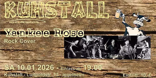 Yankee Rose - live im Kuhstall