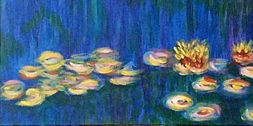 Brushes & Brews: Monet's Water Lillies
