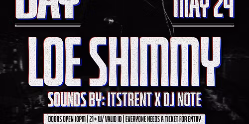 LOE SHIMMY LIVE @ SARAJEVO NIGHTCLUB MEMORIAL SUNDAY!