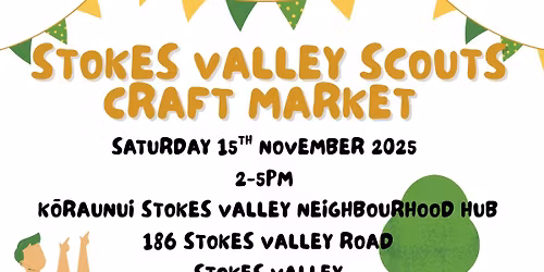 Stokes Valley Scouts Craft Market