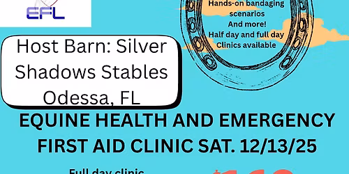 Equine Health and Emergency First Aid