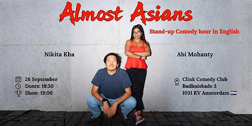 ALMOST ASIANS - Standup Comedy in English - Live in Amsterdam