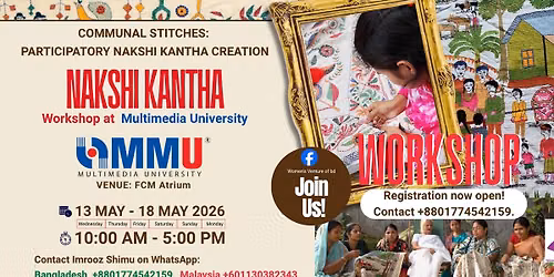 Communal Stitches:  Participatory Nakshi Kantha Creation