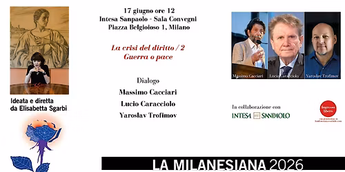 GUERRA O PACE. Massimo Cacciari, Lucio Caracciolo, Yaroslav Trofimov