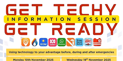Get Techy Get Ready Information Session