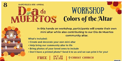 Colors of the Altar - WORKSHOP