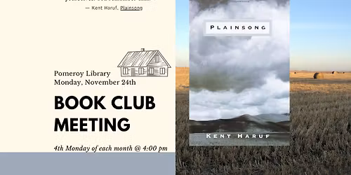 November Book Club: Plainsong