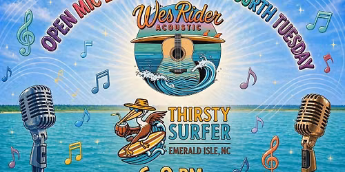 Open Mic at The Thirsty Surfer