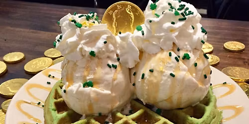 St. Patrick's Ice Cream for Breakfast at Sweet Ride!