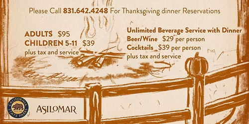 Thanksgiving Weekend at Asilomar
