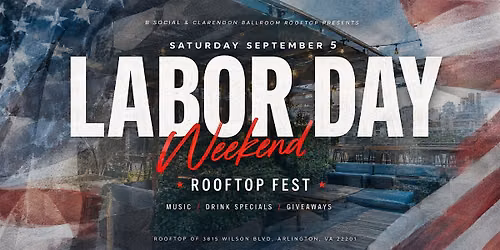 Labor Day Weekend Rooftop Bash