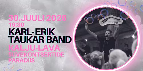 Karl-Erik Taukar Band kontsert Kalju-laval